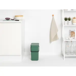 Brabantia Sort and Go 12 Litre Waste Bin Green