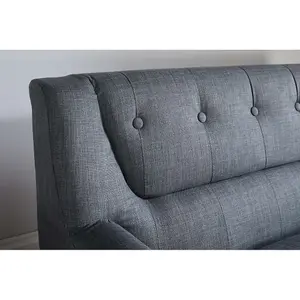 Birlea Lambeth Large Sofa Grey