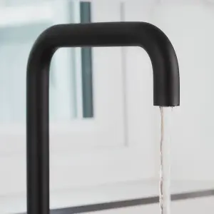 Bristan Dorado Black Kitchen Mixer Tap