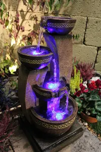 Kanthoros Traditional Mains Plugin Powered Water Feature