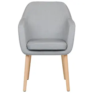 Dining Chair YORKVILLE II Velvet Grey