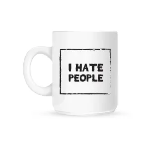 Grindstore I Hate People Mug White (One Size)