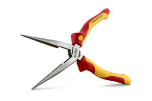 Wiha Electricians Pliers Cutters VDE Industrial Professional Snips Grippers 33178 - 200mm Needle Nose Pliers