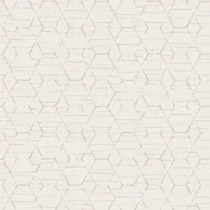 Galerie Atmosphere Taupe Hextex Smooth Wallpaper