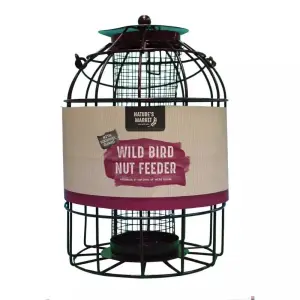 Bird Feeder Hanging Garden Birdcare Nut Deluxe Set Squirrel Proof