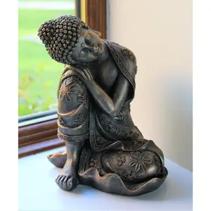 Laszlo Buddhas Plastic Garden Statue