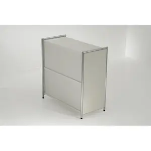 2 Drawer Filing Cabinet White