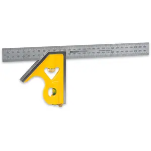 Axminster Professional Combination Square Metric 300mm