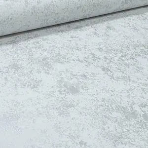 Silver Grey Wallpaper Plain Luxury Glitter Metallic Modern Shiny Various Designs SP00019 - Plain Mottled Marble Effect