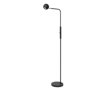 Lucide Comet Modern Rechargeable Floor lamp - Battery - LED Dim. - 1x3W 2700K - 3 StepDim - Black