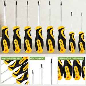 BLOSTM Star Security Screwdriver Set 8 Piece