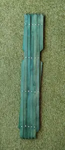 7mm Heavy Duty Green Expanding Wooden Trellis 1.8m x 0.6m