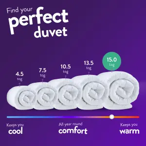 Warm Winter Nights Duvet, 15 Tog, Double