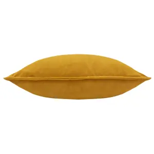 furn. Effron Washed Velvet Feather Filled Cushion