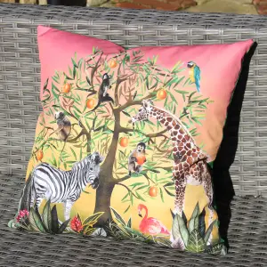 Evans Lichfield Tree of Life UV & Water Resistant Outdoor Polyester Filled Cushion