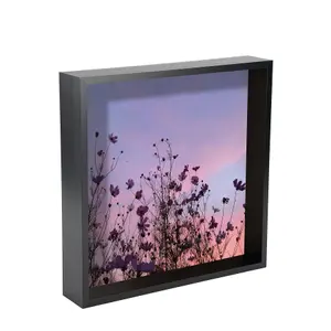 Nicola Spring - 3D Deep Box Photo Frame - 12 x 12"