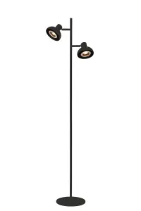 Lucide Sensas Modern Floor lamp - 2xGU10 - Black