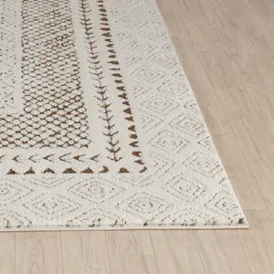 AMBRE Boho Skandi Area Rug 160 x 213 cm