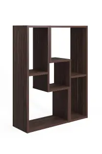 Legon TV Stand and Bookshelf with Free Combination, 190 x 55 x 40 cm TV Unit Table for TVs up to 60 inch, Walnut