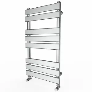 Right Radiators 800x450 mm Designer Flat Panel Heated Towel Rail Radiator Bathroom Warmer Heating Chrome