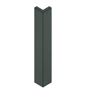 Ethos Matt heritage green Standard Corner post, (W)48mm (L)715mm