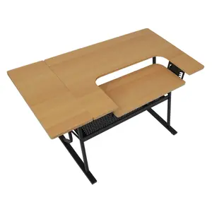 Eclipse Hobby / Sewing Table in Black / Maple - Sewing Online 13368