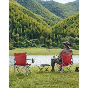 Canalp Folding Camping Chair Red