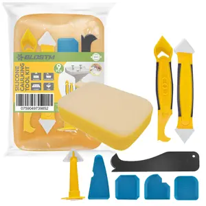 BLOSTM Silicone Caulking Tiling Kit - 9Pcs