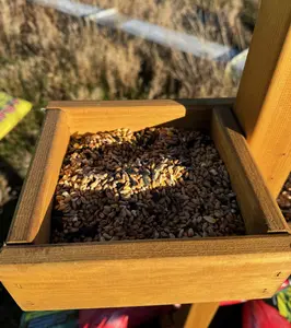 Simply Wood Camden Bird Table Slate Roof with FREE Bird Seed