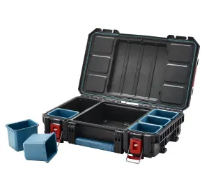 Erbauer Connecx Modular Storage Black 22.2in Toolbox