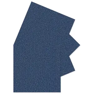 Carpet Tiles Heavy Duty 20pcs 5SQM in Blue Commercial Office Home Shop Retail Flooring