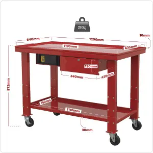 Sealey Mobile Workbench Engine Repair AP1200MW