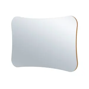 Barnsbury Frameless Gold Organic Mirror 90x60cm