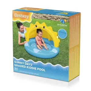 Bestway Sunny Days Shaded Smiling sunshine design Paddling pool (W) 0.97m x (L) 1.01m