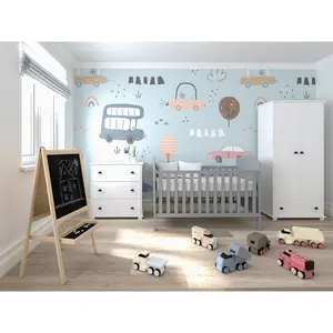 Anabia Cot Bed Grey