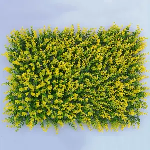 Artificial Plant Wall Panel Decoration Artificial Hedges Panels Leaf Lawn Wall Plant Greenery Panels for Indoor or Outdoor