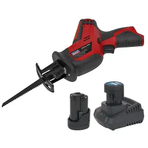 Sealey Cordless Reciprocating Saw 12V SV12 Series - 2 Batteries CP1208KIT