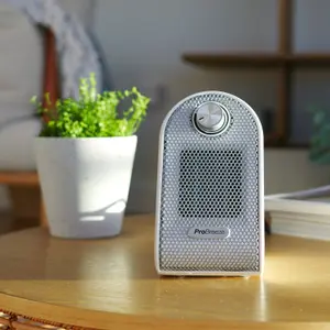 Pro Breeze 500W Mini Personal Ceramic Fan Heater