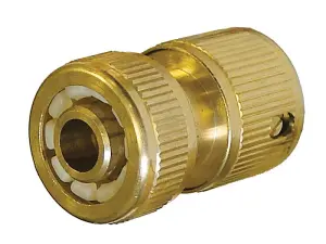 Faithfull SB3006A Brass Female Hose Connector 12.5mm (1/2in) FAIHOSEFC