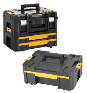 Dewalt DWST1-70702 TStak Combo II + IV and DWST1-70705 TStak III Deep Tool Boxes