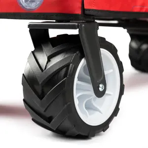 Volkswagen Red Foldable Trolley, 60kg capacity