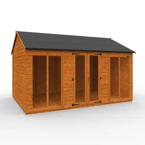 Retreat 14 x 10 Ft Shiplap Summer House