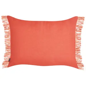 Set of 2 Cushions MABA Cotton Solid Orange