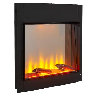 Adam Sahara 22 SQ Fully Inset Media Wall Electric Fire