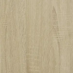 17 Stories Bathroom Sink Cabinet Sonoma Oak 80X33x60 Cm Engineered Wood Sonoma Oak