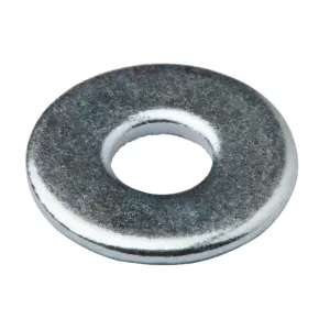 Diall M4 Carbon steel Penny Washer, (Dia)4mm, Pack of 10