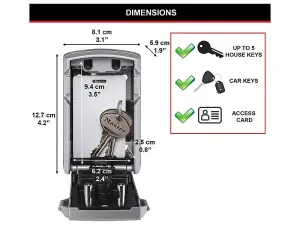 Master Lock 5441EURD Select Access SMART Bluetooth Key Box - Large MLK5441E