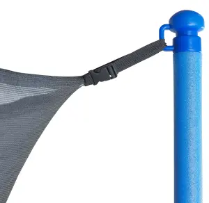 Trampoline Pole Covers / Enclosure Net Hook - Fits for 1.5" Diameter Pole - Set of 8