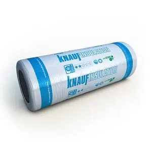 170mm Knauf Earthwool Loft Roll 44 Insulation Combi-Cut (14/rolls)