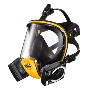 Dewalt P3 Filter Full Face Dust Mask Respirator Medium + Extra P3 Filters